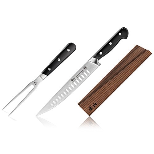 Cangshan Tv2 Series 1022728 Swedish 14C28N Steel Forged 2-Piece Carving Set #TOP8
