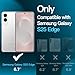 JETech Screen Protector for Samsung Galaxy S25 Edge, Tempered Glass Film, Fingerprint ID Compatible, HD Clear, 3-Pack