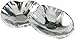 DCS Deals Set of 250 Disposable Clam Shells Aluminum Foil Food Shell Pans for Making Tasty Appetizers Like Clams Casino, Oysters, Crab Cakes, Dips, and More Premium Large Clam-Shell Baking Dishes,