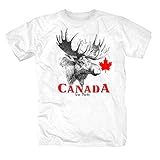 100% Ringgesponnene Baumwolle Kanada Chopper Bobber Cafe Racer Jeep Angeln Irland Schottland Island Norwegen Schweden Biker USA T-Shirt Shirt Polo M
