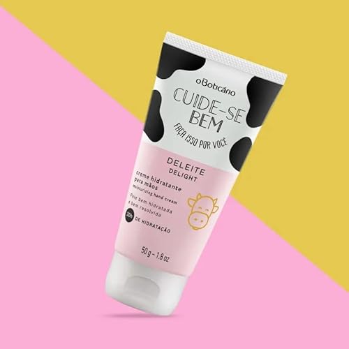 Creme Para Mãos Hidratante Desodorante Cuide-se Bem Deleite - 50g