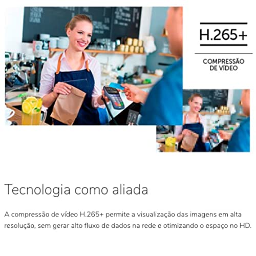 DVR gravador 08 canais AHD,HDTVI,HDCVI,analógica + 2 canais IP 5 em 1 Full HD intelbras MHDX 1208 10