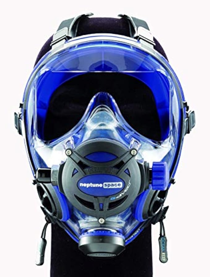 OCEAN REEF Neptune Space G. Diver Full Face Mask with Coms Extender Kit