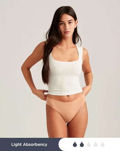 saalt Seamless Thong - Womens Period Underwear - Replaces 1 Liner or 2 Light Tampons2