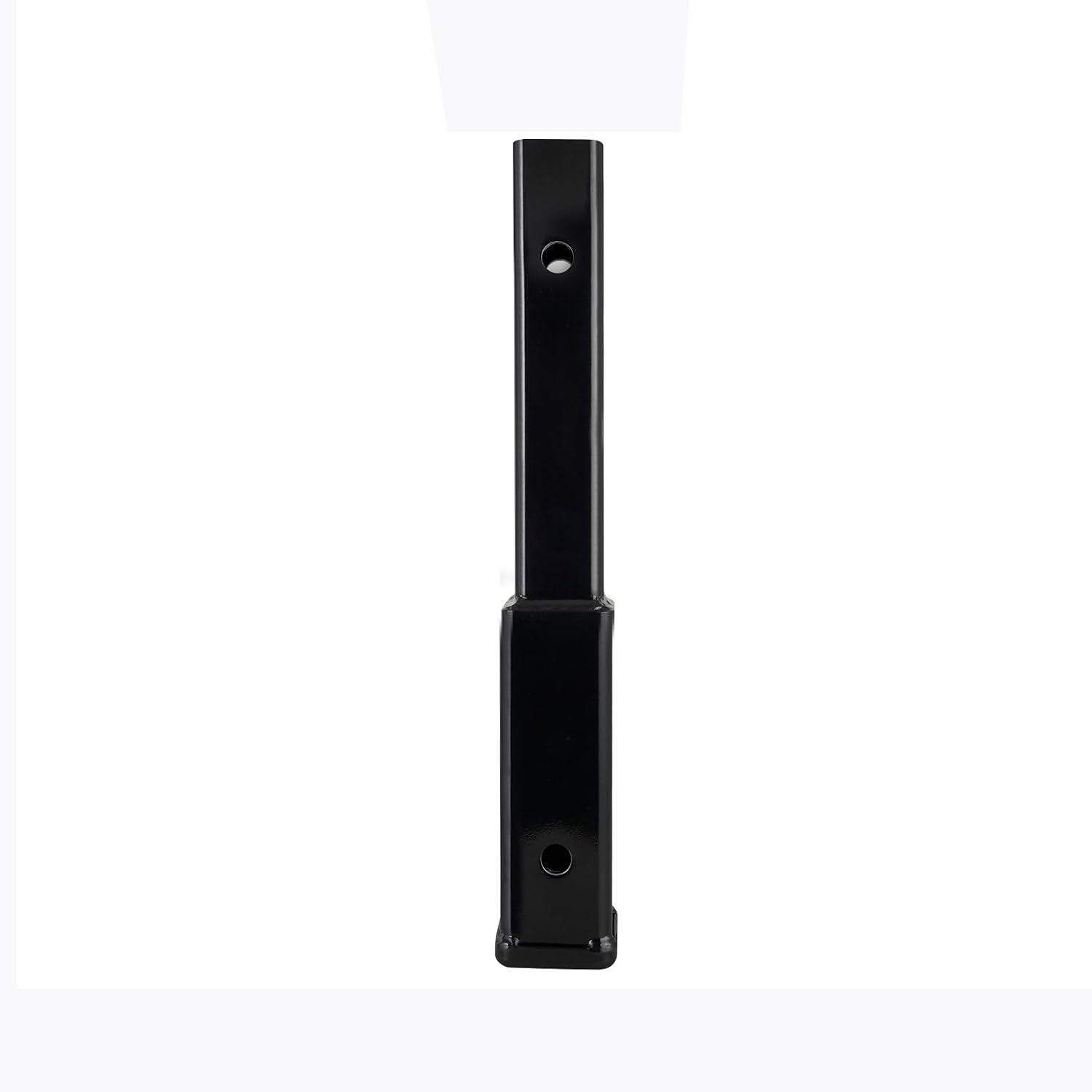 12" Hitch Extension 12 Inch Hitch Extender for 2" Receivers Black Power Coated 5/8" Pin Hole for Bike Rack Cargo Carrier, GTW3500LBS TW350LBS