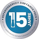 Tefal Dampfbügeleisen Ultimate Pure FV9844 | 3200 W | Micro-Calc-Filter | Durilium Airglide Autoclean-Bügelsohle | Automatische Abschaltung | Schwarz / Blau - 9