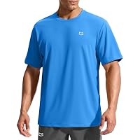 G Gradual Men's UPF 50+ Short Sleeve Quick-Dry Swim Shirt (Various Colors) only