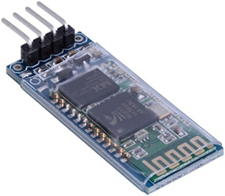 HiLetgo HC-06 RS232 4 Pin Wireless Bluetooth Serial RF Transceiver Module Bi-Directional Serial Channel Slave Mode for Arduino