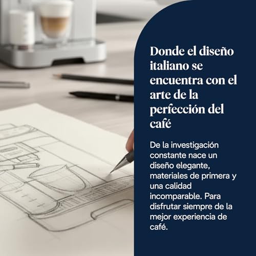 De’Longhi Magnifica Evo Next – Perfetto Cafetera Superautomática, LatteCrema Jarra de leche automática, 13 Bebidas One-Touch, Pantalla Táctil a Color,Plata y Negro (ECAM312.80.SB) - imagen 3