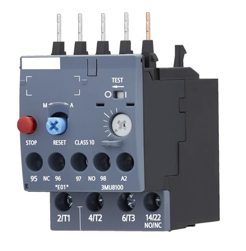 Relais de surcharge thermique 3MU8100-0AB0 disjoncteur moteur tripolaire série 3MU8