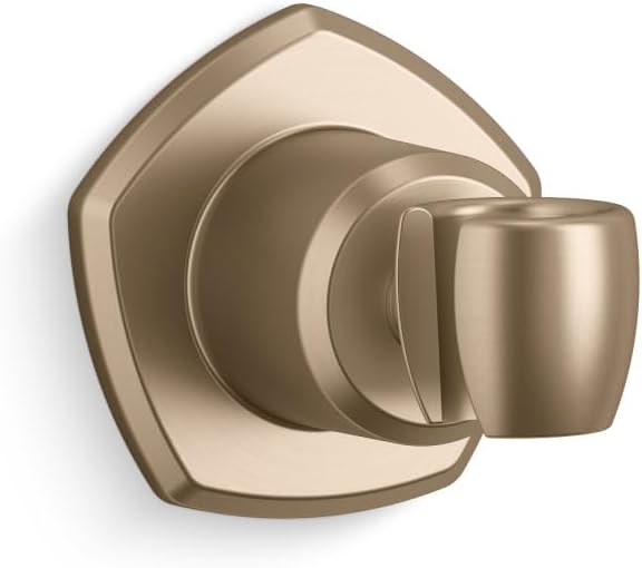 Kohler K-27129-BV Occasion Wall-mount Handshower Holder, Vibrant Brushed Bronze