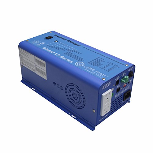 AIMS Power 600 Watt Pure Sine Inverter Charger 12V