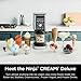 Ninja CREAMi Deluxe 11-in-1 Ice Cream & Frozen Treat Maker, NC501 – Make Ice Cream, Gelato, Sorbet, Frozen Yogurt, Slushies, Italian Ice, Frozen Drinks & More with XL Capacity & Dual Flavor Processing