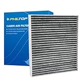 PHILTOP Cabin Air Filter w/Activated Carbon, Compatible with CF12151 Hyundai Sonata 2015-2019, Kia