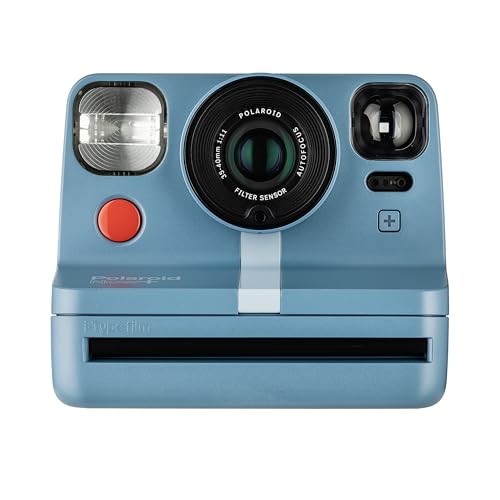 Polaroid Now+ Sofortbildkamera i-Type – Ruhiges Blau, Keine Filme