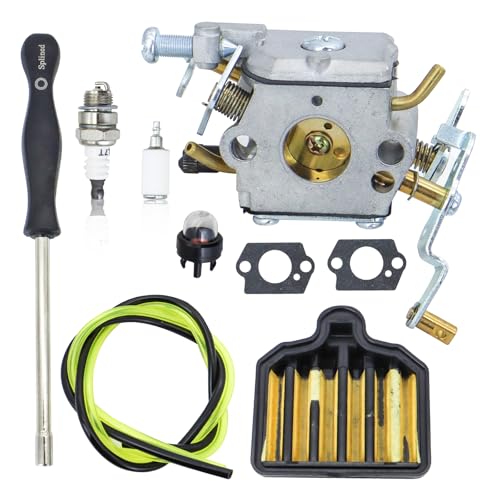 TOTEDELL Carburetor Kit for Poulan Pro PR5020 PP5020AV 50cc 2-Stroke Chainsaw