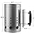 Charcoal Chimney Starter BBQ Grill Lighter Barbecue Fire Starter Grilling for BBQ Charcoal Grill Briquette Coal Fire Starter Chimney for Grills Outdoor Cooking Charcoal Can Accessories