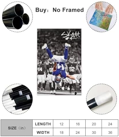 XZTUAJ Cam Skattebo Canvas Wall Art Poster - 1