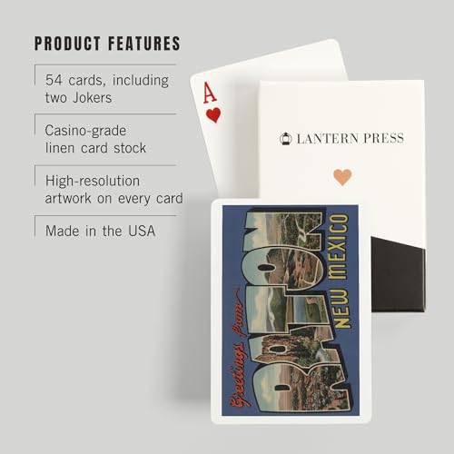 52 Cartas de Poker Greetings from Raton, NM miniatura 3