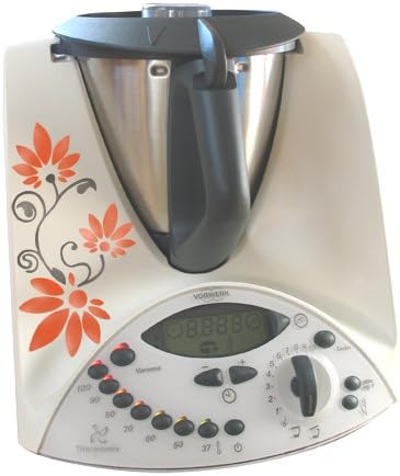 Adhesivo para aspiradoras Vorwerk Thermomix TM31 St02 antracita/ - Naranja:  Amazon.es