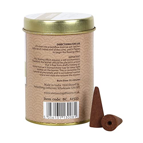 Something Different Elements Lemongrass Jumbo Backflow Incense Cones (Pack Of 120) (One Size) (Brown) #TOP1