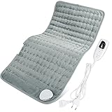 【Terapia de calor húmedo y seco】 Hay dos formas de utilizar la esterilla electrica: terapia de calor húmedo o seco. La terapia de calor húmedo proporciona una penetración profunda para un alivio más efectivo. Simplemente rocíe una fina niebla sobre la superficie de la manta electrica (No sumerja la almohadilla térmica en agua). El calor seco es más adecuado para relajar los músculos, mientras que la terapia húmeda es más eficaz para aliviar el dolor.
