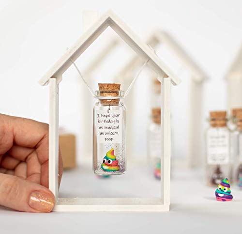 Whimsical Unicorn Poop Wish Jar - Unique Birthday Gift for Her & Best Friend Keepsake - Image 4