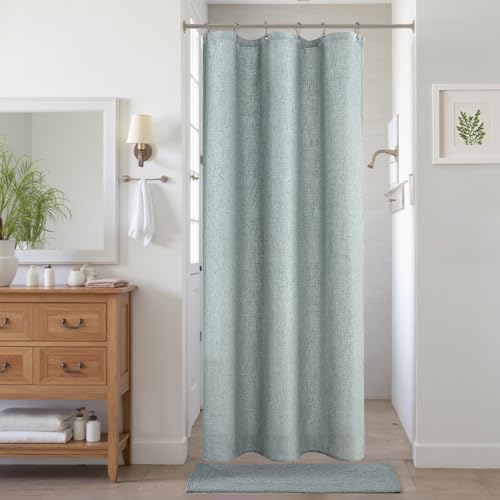 KOUFALL Kids Shower Curtain for Bathroom,Sea Life Theme Unisex Small