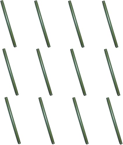 Nuvo Montaje 901278-12PK, poste de acero de 2 pulgadas, paquete de 12, verde, 12 unidades