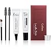 Lash Color Kit, Professional Eyelash and Brow Color Kit with Complete Tools for Salon Or at Home Use, Natural Ingredients Long Lasting Safe & Easy to Use -Black