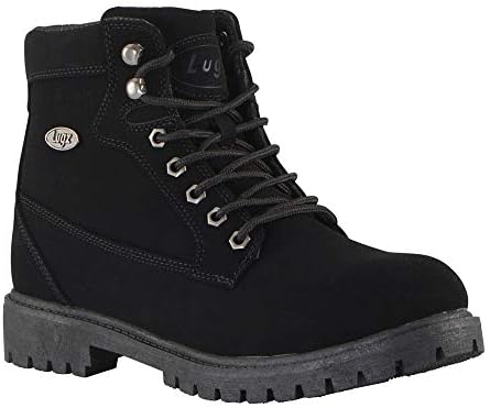 Lugz mens Mantle Hi Classic 6-Inch Memory Foam Fashion Boot Black 9 medium US | Image 1