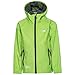 Produktbild Trespass Qikpac Jacket, Leaf, 11/12, Kompakt Zusammenrollbare Wasserdichte Jacke für Kinder / Unisex / Mädchen und Jungen, 11-12 Jahre, Grün