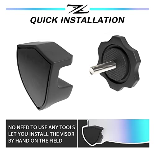 Image of Tinted Football Visor, Fits Youth and Adult Football Helmets