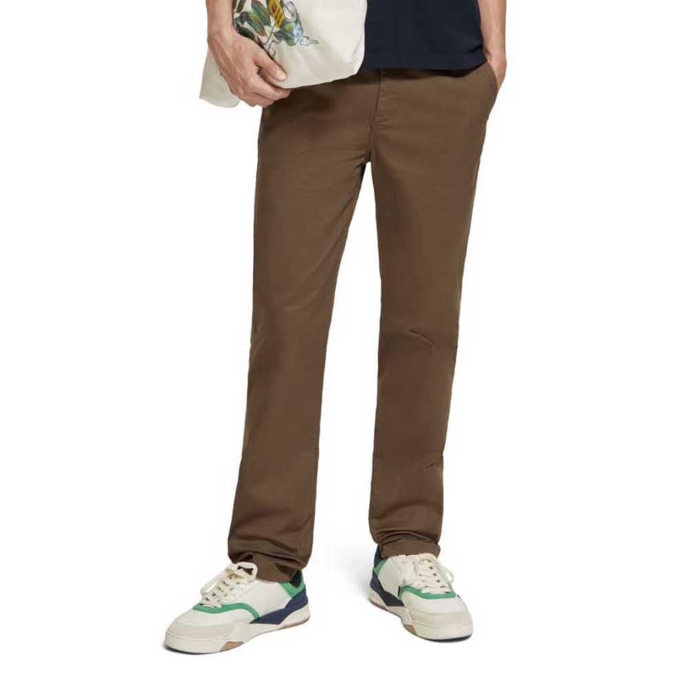 Scotch & Soda Essentials Stuart - Slim-Fit Organic Cotton Stretch Chino