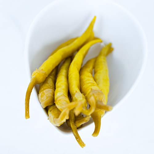 Matiz Piparras, Basque Guindilla Peppers (6.4 oz.) Spanish Green Pickled Peppers from Spain
