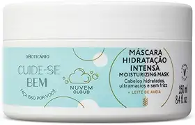 O BOTICARIO CUIDE-SE BEM NUVEM MASCARA HIDRATACAO 250ml