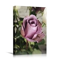Canvas Wall Art Pink Petal Closeup Bedroom Colorful Floral Multicolor Petal Photography Romantics - 12x18 inches