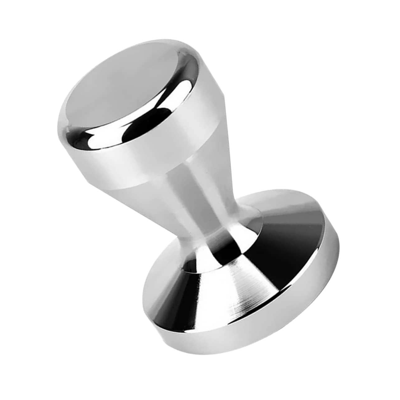 Tamper expresso inox à poignée ergonomique pour pression uniforme
