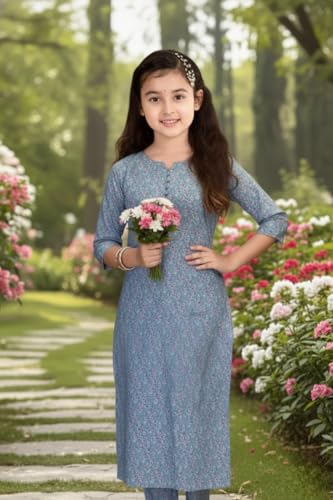 Image of Girls Girls Kurta Set