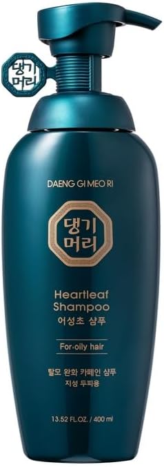 Shampoo for Oily Hair - Korean Scalp Care, Sebum Control, Herbal Extracts - K-Beauty Hair Cleanser - 400ml 13.5FL OZ, Heartleaf ์ด์ฑ์ด