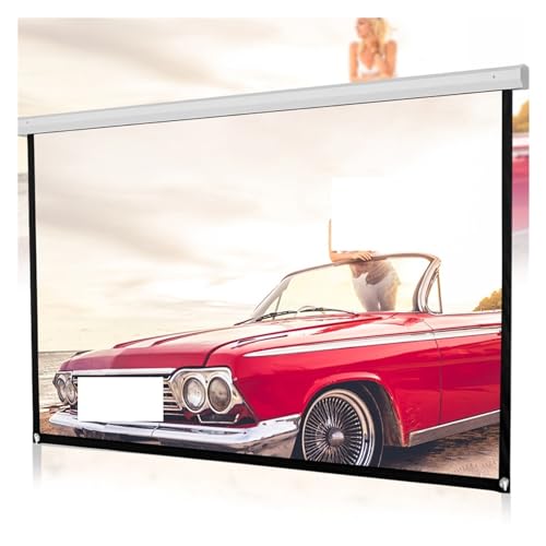 Pantalla de proyector de lienzo flexible y portátil de 60 pulgadas con formato 16:9