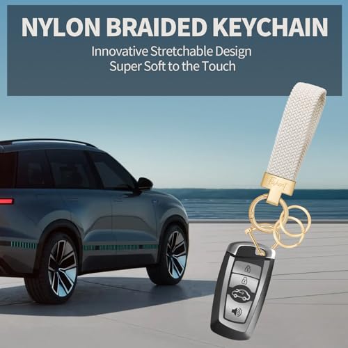 Fishent Nylon Braided Key Chain