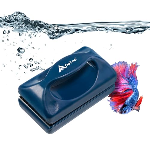 Image of DaToo Aquarium Mini Magnetic Scrubber Scraper Small Fish Tank Cleaner Nano Glass Aquarium Cleaning Tools with Super Strong Magnet (Standard)