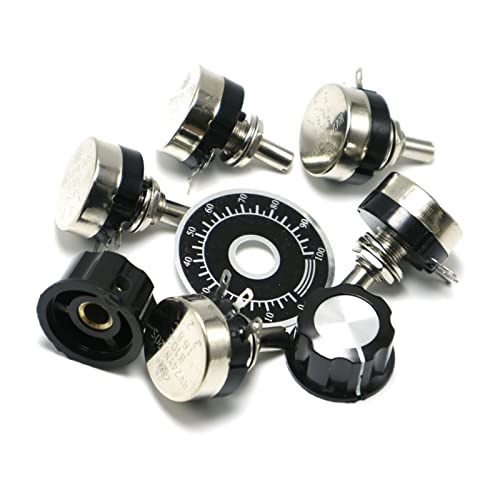 Potentiomètre RV24YN20S B203 20k Ohm avec bouton rotatif de réglage