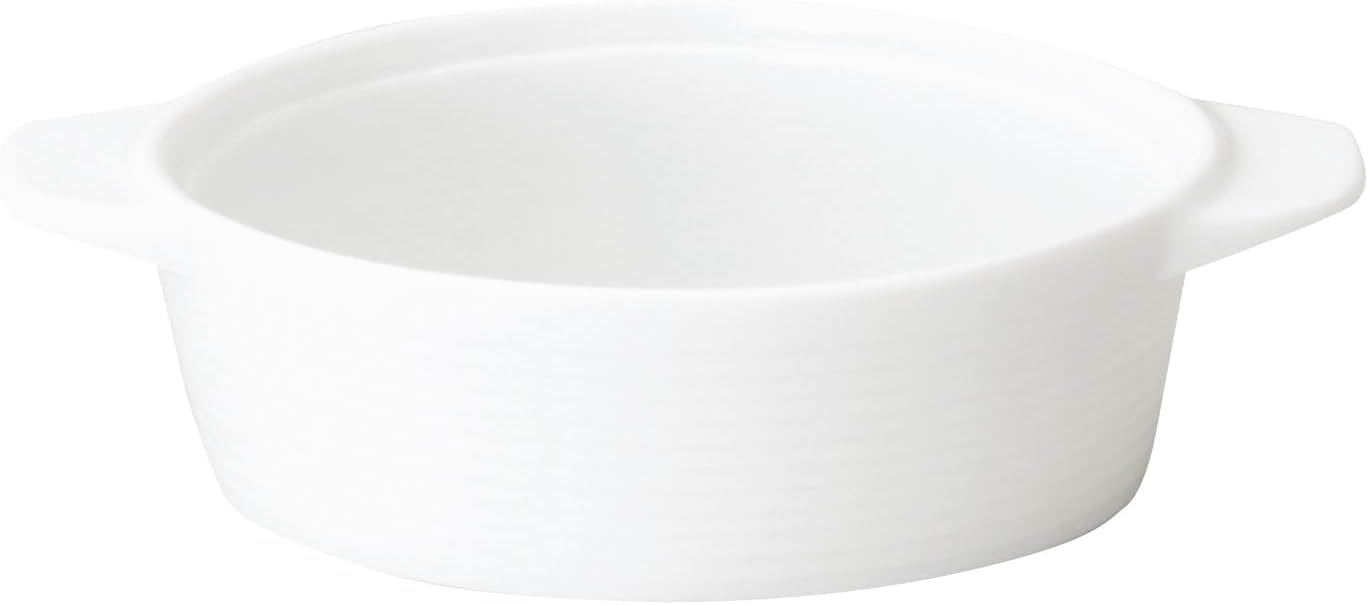 Koyo Pottery 16500072 Raffle, 7.3 inches (18.5 cm), Stacked Gratan, Dishwasher Safe, Made in Japan