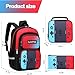 Dsoplvn Kids Backpack 3-in-1Boys Backpack with Lunch Bag and Pencil Case for kids Teens Middle School,17″ Large Capacity (GAME)
