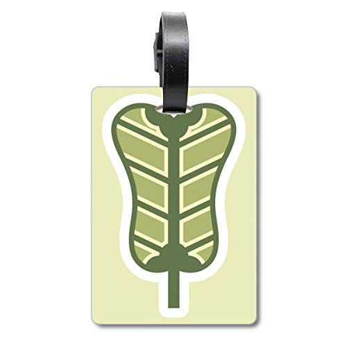 Étiquette de sac palmleaf fan pour retrouver sa valise en vacances
