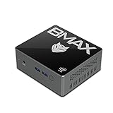 BMAX B2 Mini Pc Windows 10 Intel Celeron N3450 (Fino a 2,2 GHz) 8GB RAM 128GB Actualizable SSD de Procesador Ordenadores de Sobremesa Dual WiFi computadora de escritorior HDMIx2/Gigabit Ethernet