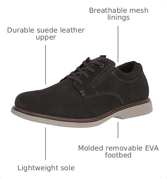 Image of Nunn Bush Otto Plain Toe Oxford
