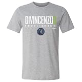 500 LEVEL Donte Divincenzo Minnesota Timberwolves Shirt - Donte Divincenzo Minnesota Timberwolves Elite WHT (Heather Gray, Medium)